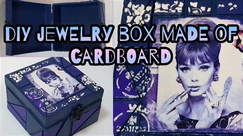 The Best DIY DIY Beautiful Jewelry Box Handmade Box Paper Craft