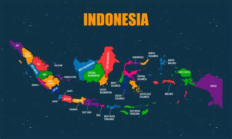 Bản đồ thông tin Indonesia năm 2023 Indonesia Map Peta Indonesia