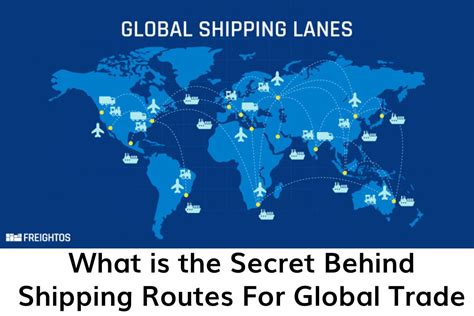 What is the Secret Behind Shipping Routes For Global Trade