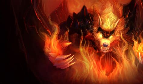 Firefang Warwick Old | Wallpapers & Fan Arts | League Of Legends | LoL ...