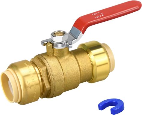 1 Pc XFITTING 3 4 Push Fit Ball Valve Amazon