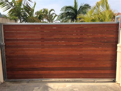 Wooden Sliding Gates | Master Gates Durban