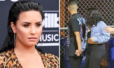 Demi Lovato ‘overdose Sober Singer Pictured Leaving Club Days Before