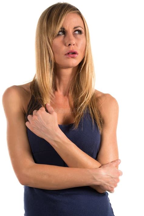 Blonde Stock Photo Image Of Slim Long Adult Slender