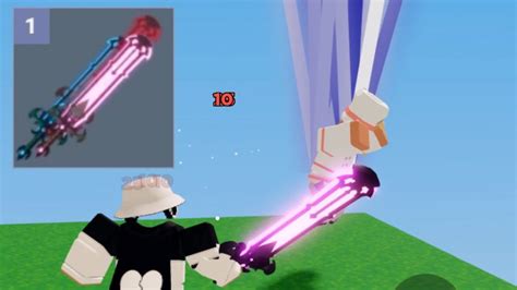 New “glitched Void Sword” Is So Cool 👾⚔️ Roblox Bedwars Youtube