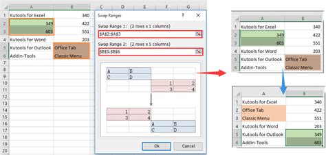 How To Quickly Swap Contents Of Two Cells In Excel