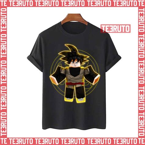 Roblox Goku Comic Game Art Unisex T Shirt Teeruto