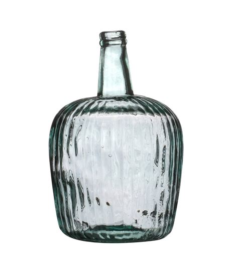 Vase dame Jeanne verre recyclé 8L D24