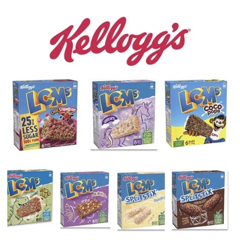 Kelloggs Lcms Puffed Rice Snack Bars Unicorn Dinasourssplit Stixkaleidosnone Grain 132g Lazada