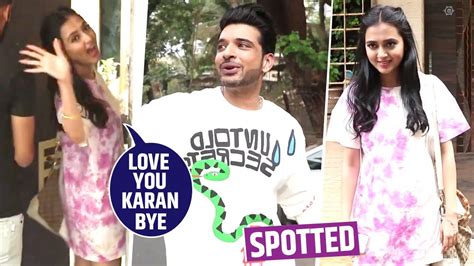 Karan Kundra And Tejasswi Prakash Spotted Outside Her House Must Watch Youtube