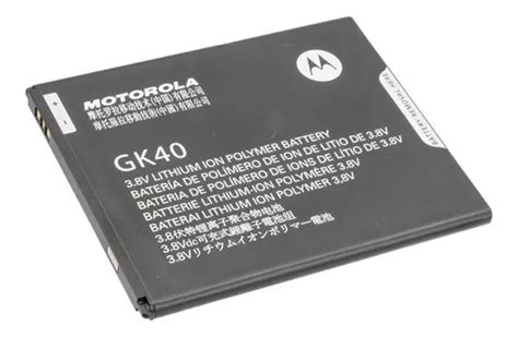 Bateria Gk40 Para Motorola Moto G4 Play E3 G5 C 2685 Mah