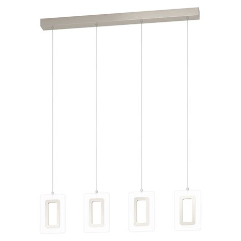 Eglo ENALURI Pendant Light LED Matt Nickel 99107 Illumination Co Uk