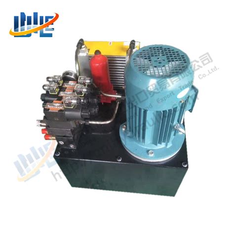 High Pressure Hydraulic Power Pack 220V Single Action 70Mpa Steel Frame