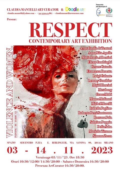 RESPECT Evento Di Arte Contemporanea E Conferenza Sulla Violenza