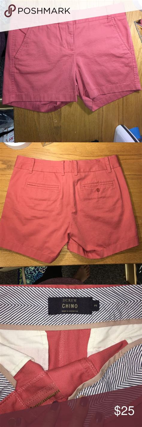 J Crew Stretch Chino Shorts Stretch Chinos Chino Shorts Coloured Chinos