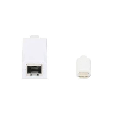 Manhattan Usb C To Ethernet Adapter Cm White Best Price In