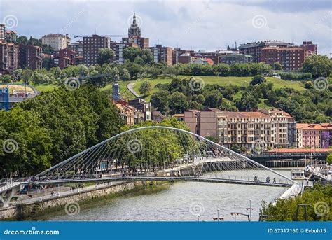 City Landscape Bilbao Spain Stock Photo Image Of Center Street