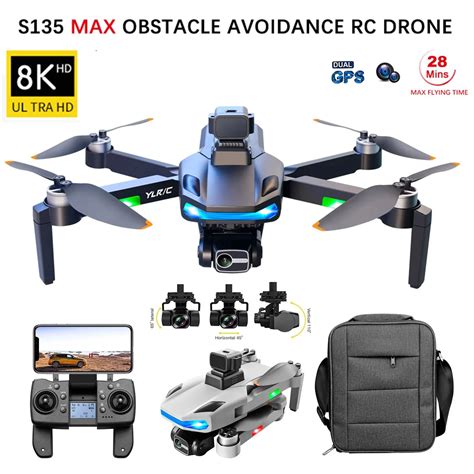 Drone S Pro Gps K Hd Double Cam Ra Fpv Professionnel Photographie