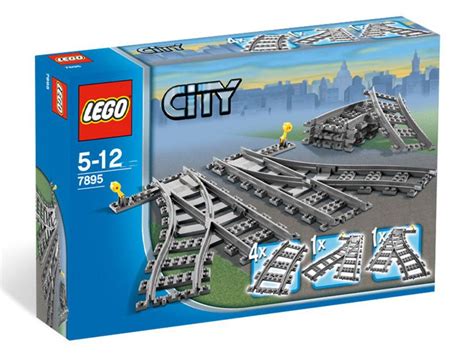 LEGO ЛЕГО 7895 цена СИТИ - Стрелки и релси