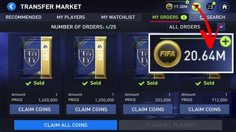 FIFA MOBILE 22 Jual Pemain Gratis Dari Gacha TOTY TOKEN RTS Road