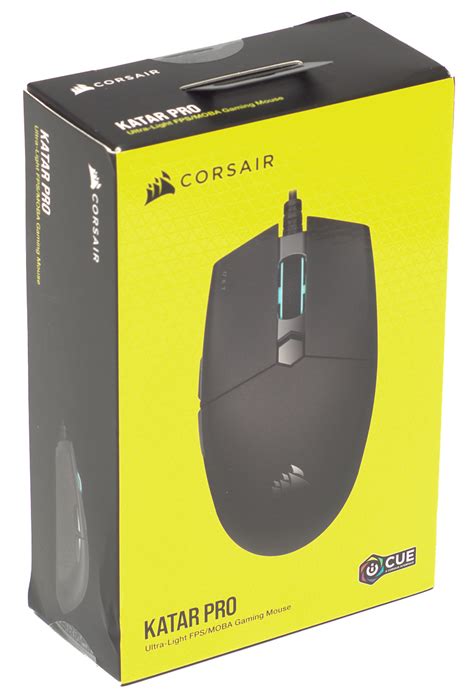 Обзор и тест игровой оптической мыши Corsair KATAR PRO — i2HARD