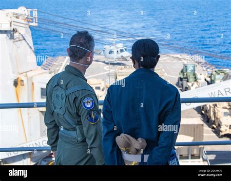 Flight Deck Anti Submarine Warfare Asw Banque De Photographies Et D