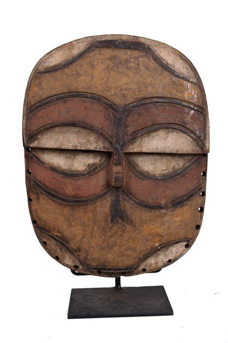 Mask Wood Teke Congo 30 Cm Catawiki