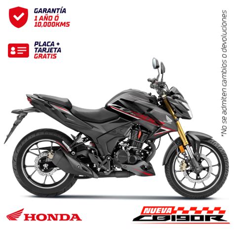 Ripley Motocicleta Honda Cb R Cc Manual Nuevo Modelo Negro