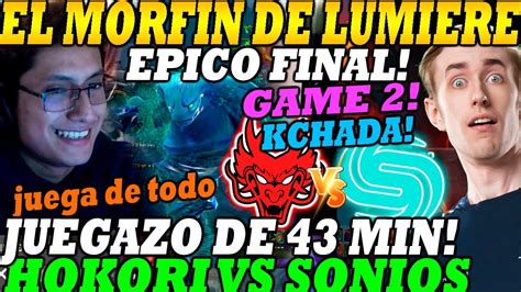 HOKORI VS SONIQS GAME 2 BO2 EL MORPHLING DE LUMIERE The