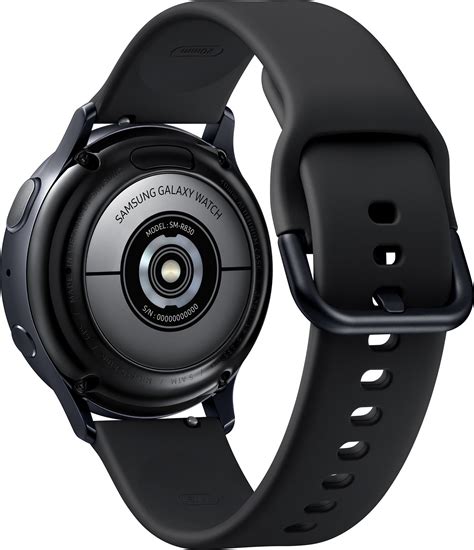 Samsung Sm R Galaxy Watch Active Mm Aluminium Black