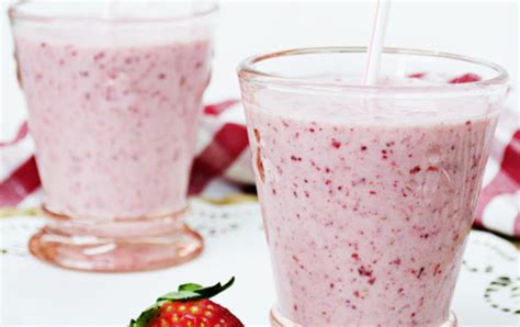 Smoothie De Fresas La Receta