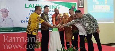 Launching Program Jamsostek Bupati Pekerja Oap Di Kaimana Terdaftar