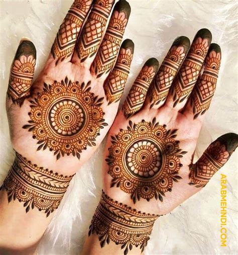 50 Gol Tikki Mehndi Design Henna Design October 2019 Circle