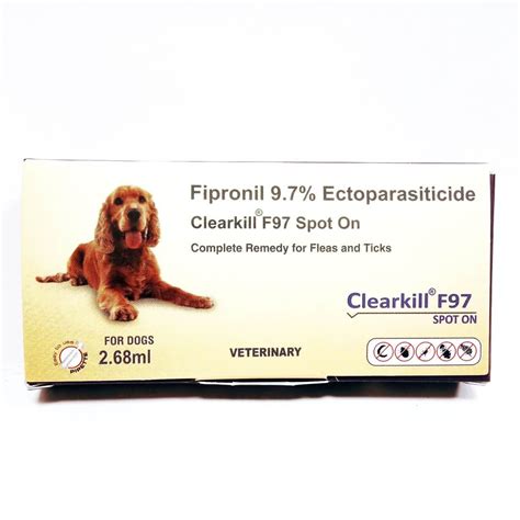 Get Flea and Tick Prevention For Dogs at Low Price, Clearkill F97 Spot ...