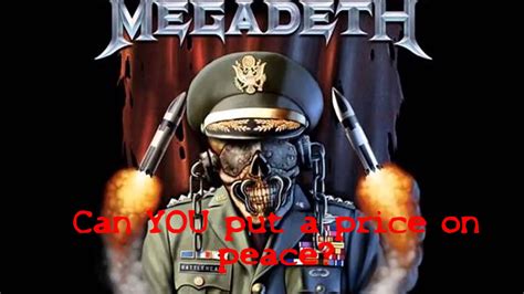 Megadeth Wallpapers Peace Sells - Wallpaper Cave