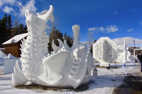 2025 International Snow Sculpture Championships in Breckenridge, CO