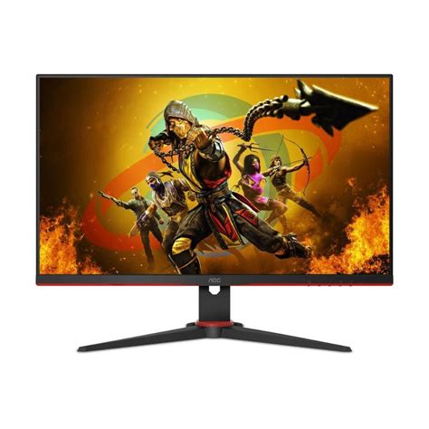 Monitor Gamer Aoc Agon Led Curvo Hz Full Hd Ms Freesync