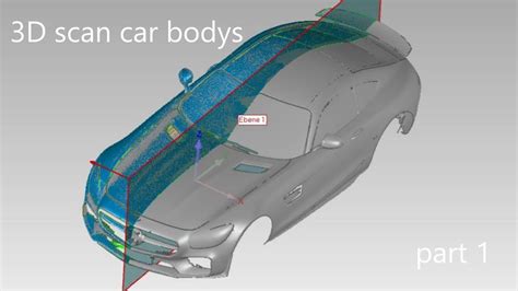 3d Scan Car Bodys With Hand Scanners Vol 1 Youtube