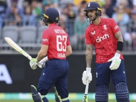 Aus Vs Eng 1st T20i Alex Hales Jos Buttler Star As England Beat