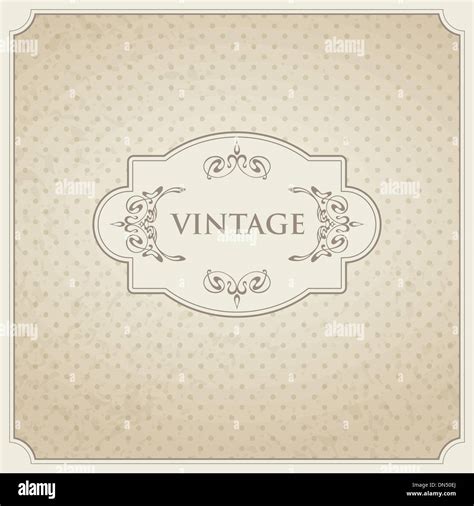 Vintage card design Stock Vector Image & Art - Alamy