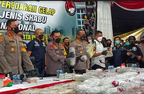 Polisi Bongkar Kasus Peredaran Gelap 310 Kg Sabu Jaringan Internasional