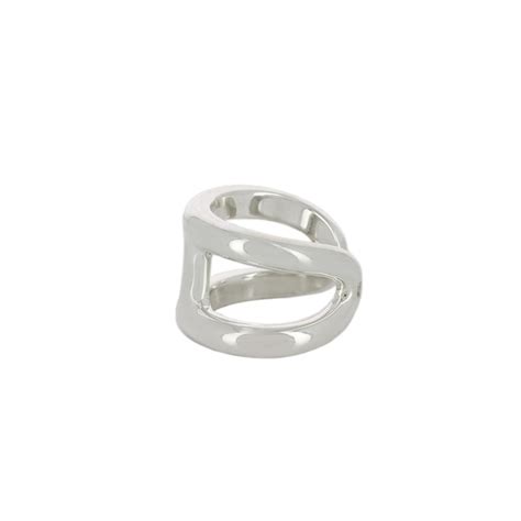 Bague Herm S Osmose Grand Mod Le En Argent