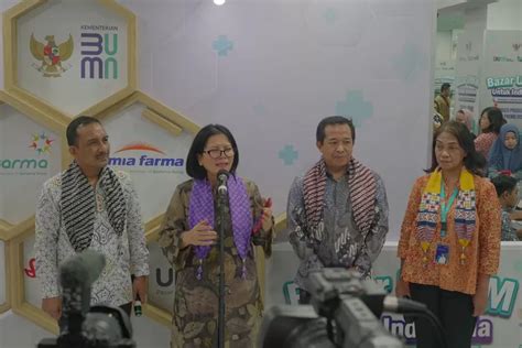 Trio Bumn Kesehatan Gelar Bazar Murah Umkm Untuk Indonesia Ayo Bandung