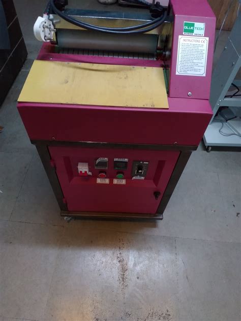 SS Hot Melt Roller Coater Machine STANDING AVAILABLE At In Pune