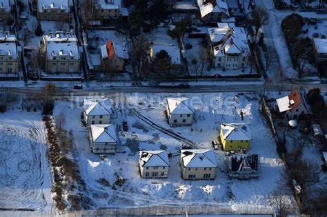 Berlin Aus Der Vogelperspektive Winterluftbild Baustellen Zum Neubau