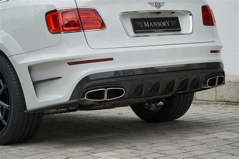 Mansory Carbon Fiber Widebody Kit Set For Bentley Bentayga Buy With