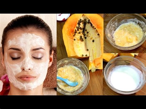 Skin Whitening Papaya Mask - Best Whitening Face Pack By Simple Beauty ...