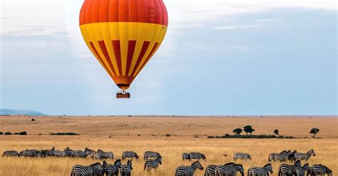 Safari De D As Por El Masai Mara Combinado Con Un Paseo En Globo