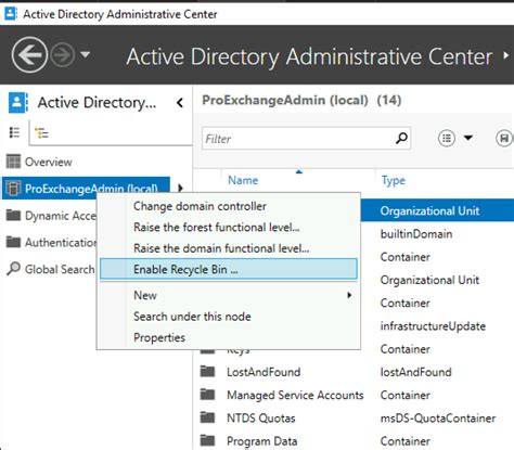 Active Directory Recycle Bin Jaap Wesselius