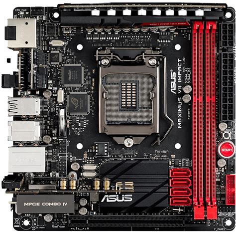 Asus ROG Maximus VII Impact Motherboard Specifications On MotherboardDB